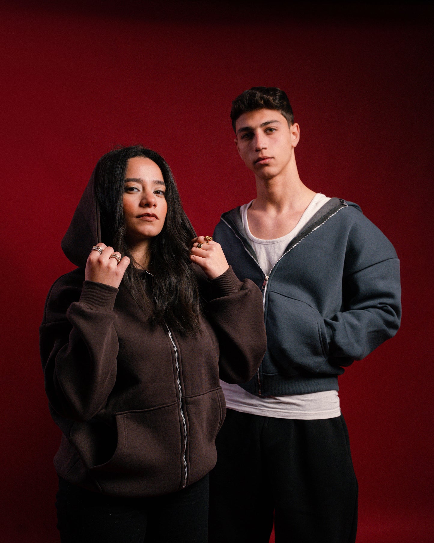 Zip Hoodie (minimal) — Born to Break the Pattern.