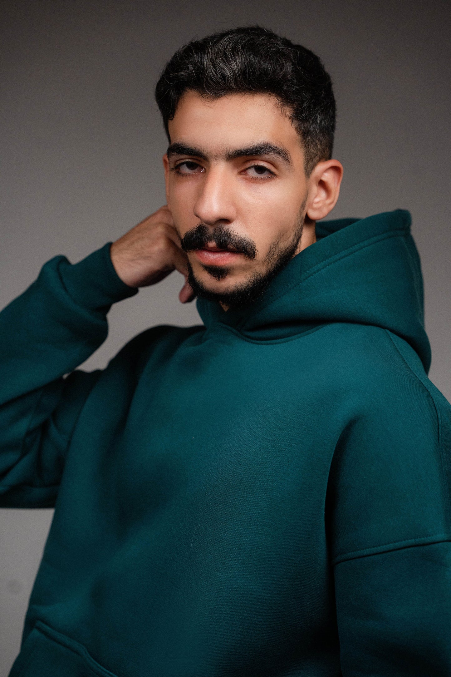 The Dark Teal Green Hoodie — Born to Break the Pattern.