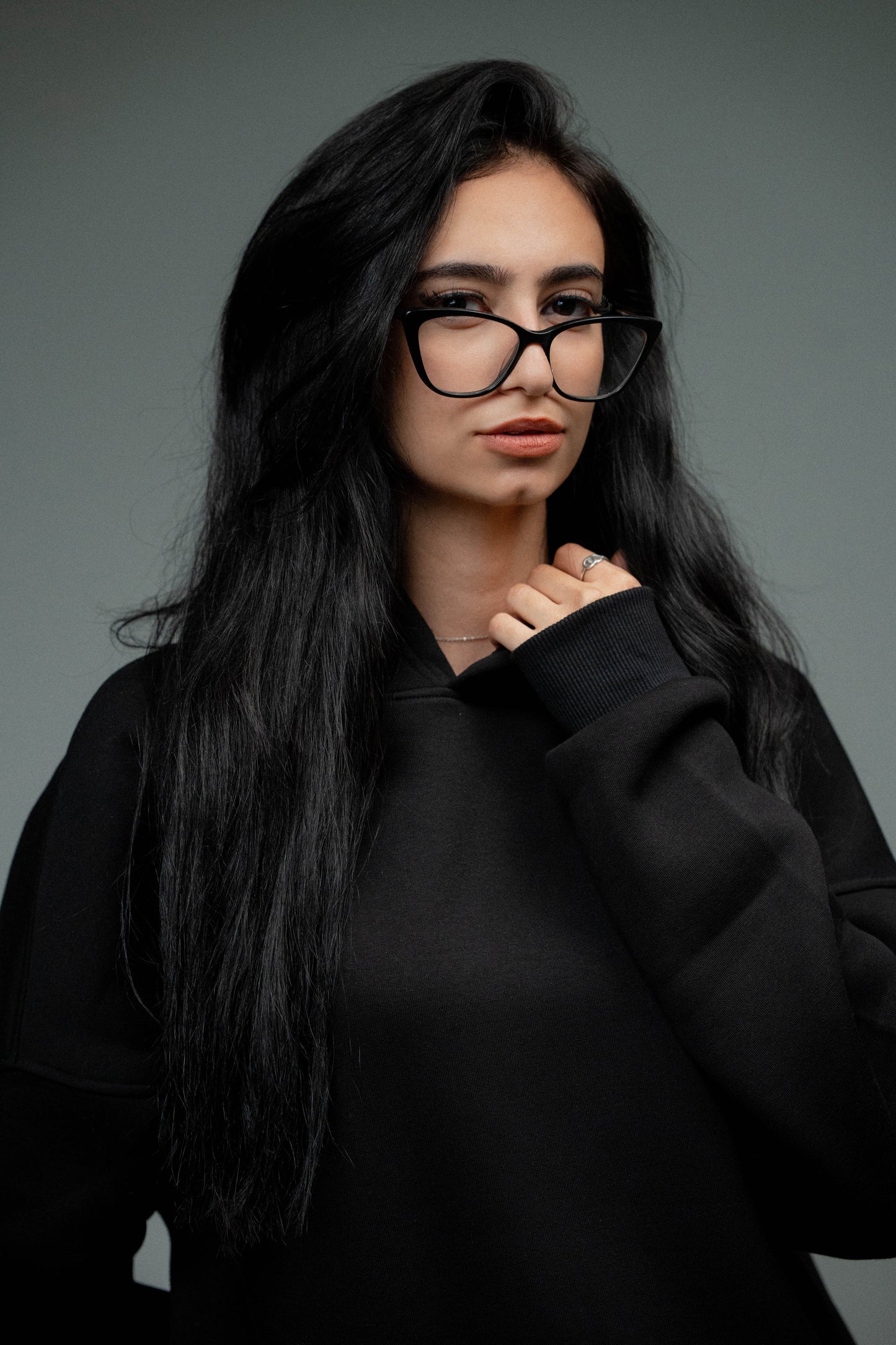 The Black Hoodie — Born to Break the Pattern.