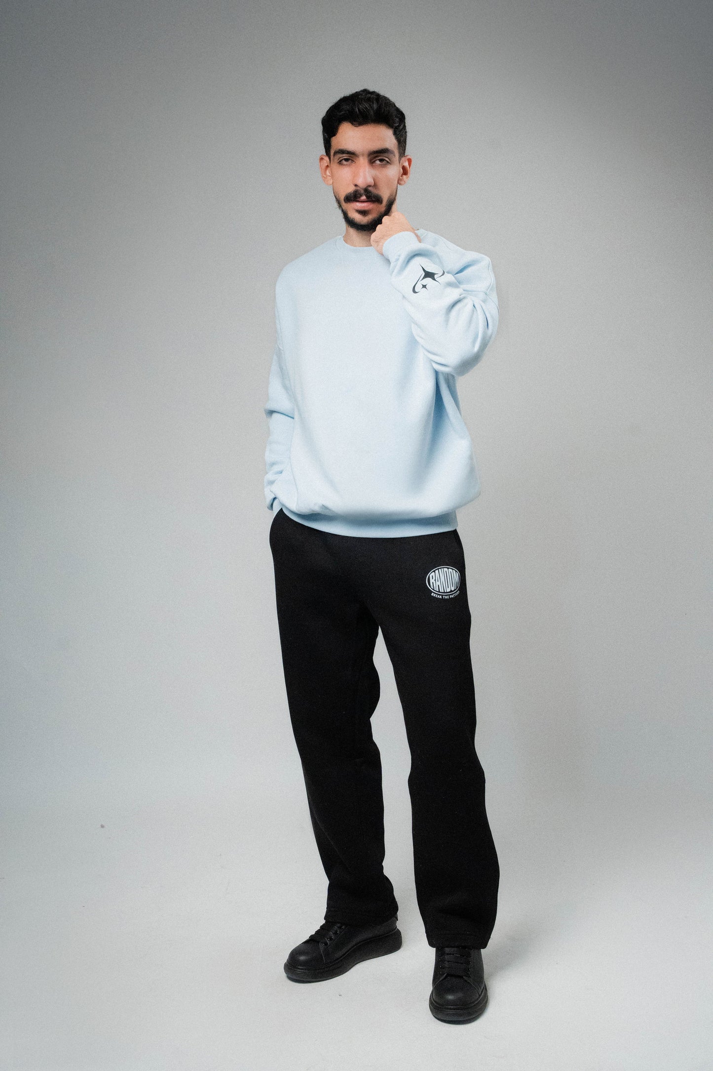 The Flame Crewneck — Born to Break the Pattern.