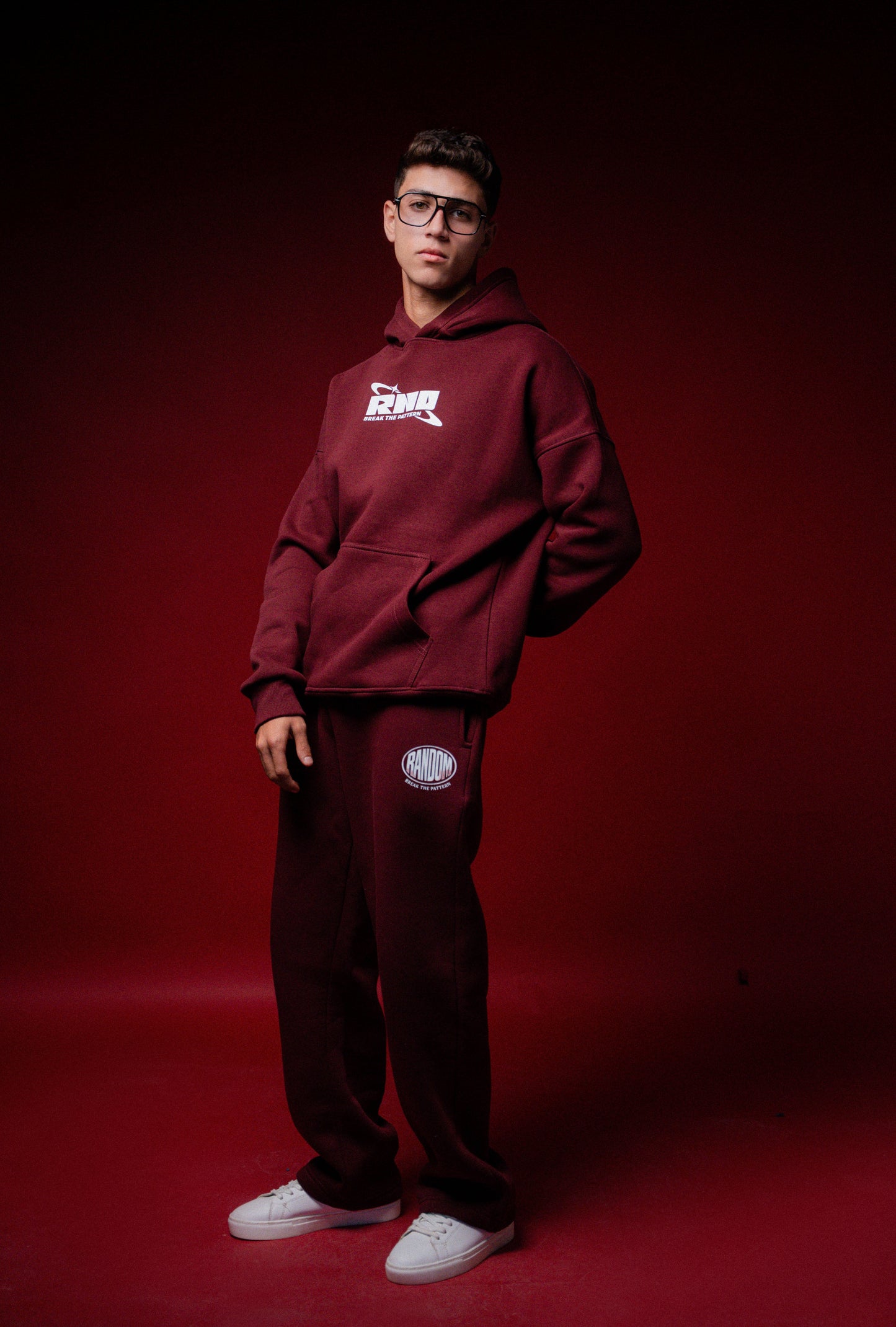 Unisex Street Print Hoodie — Born to Break the Pattern.