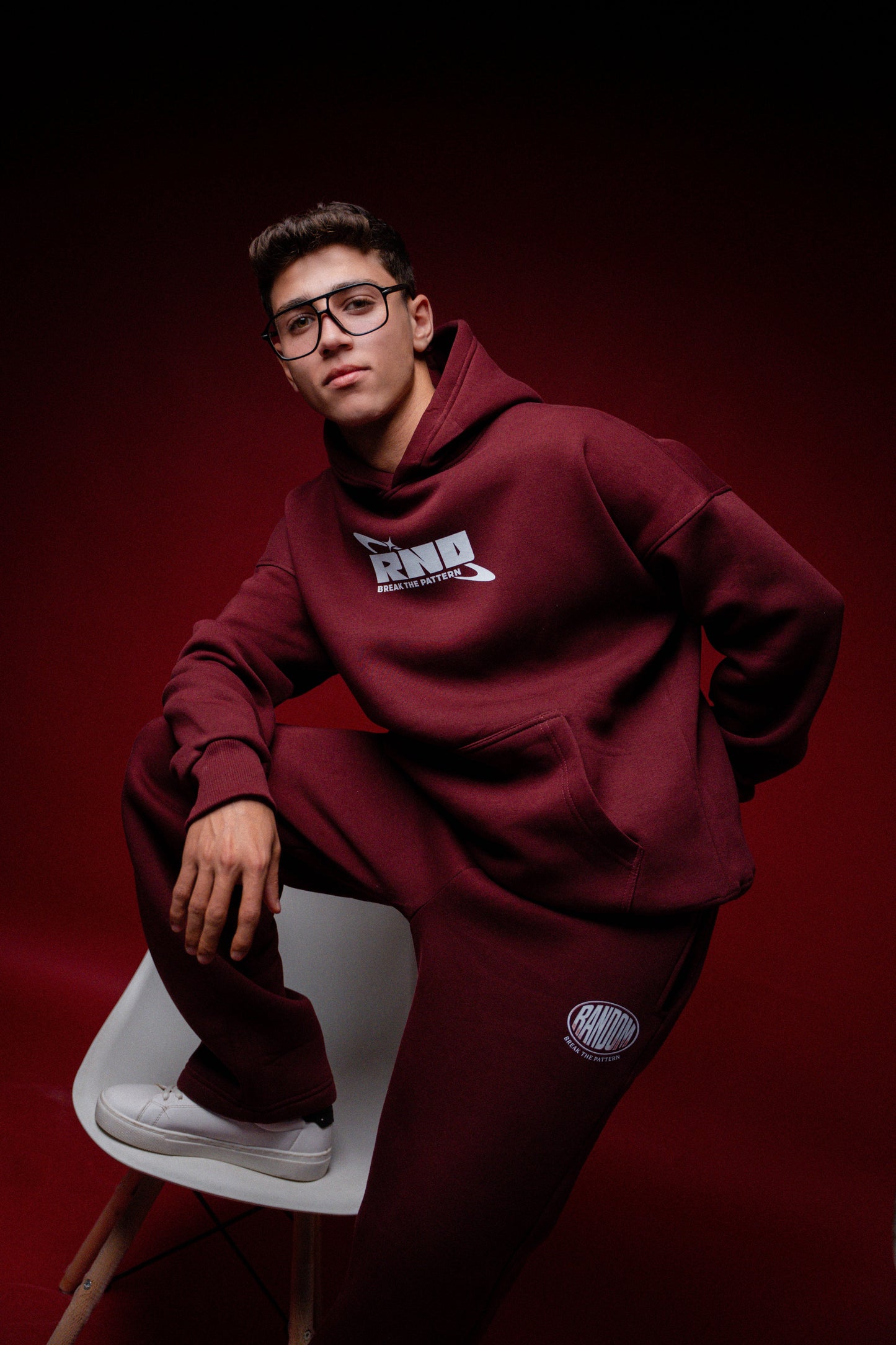 Unisex Street Print Hoodie — Born to Break the Pattern.