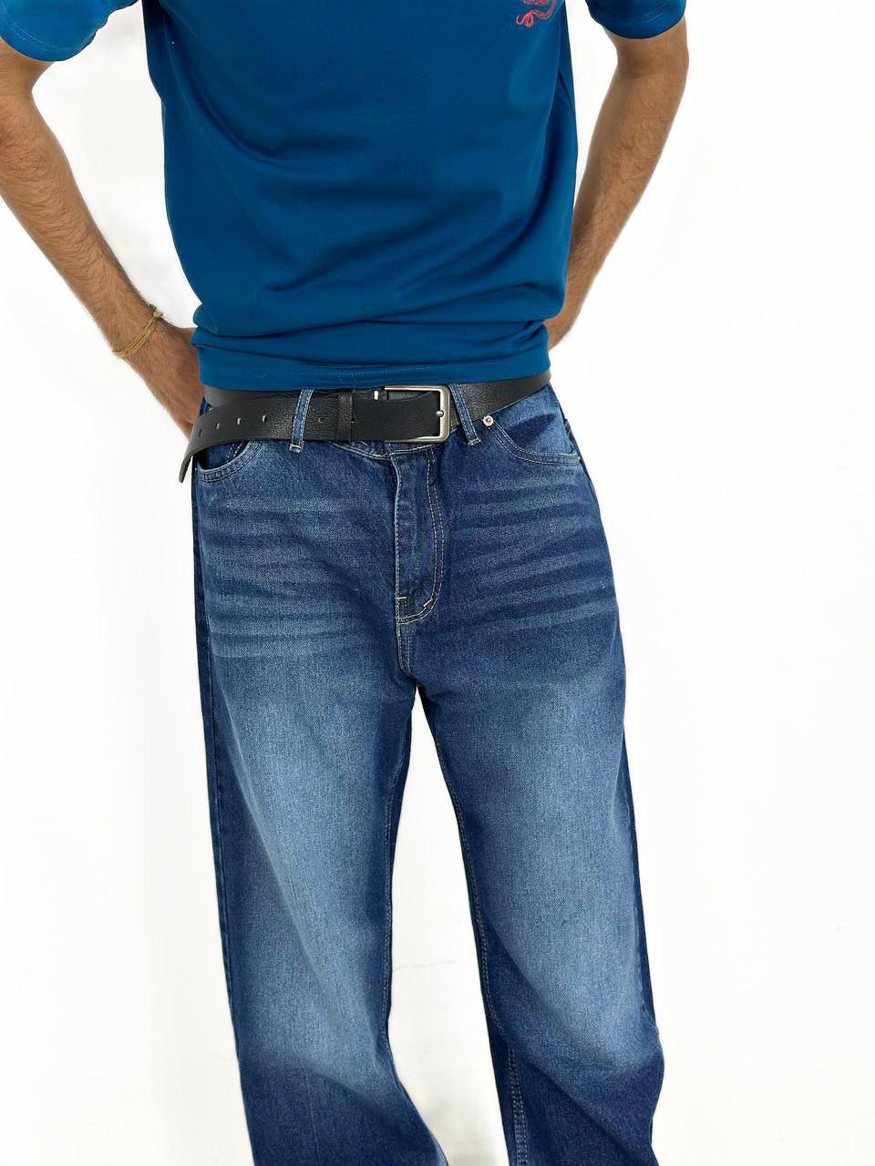 Classic Blue Straight Jeans