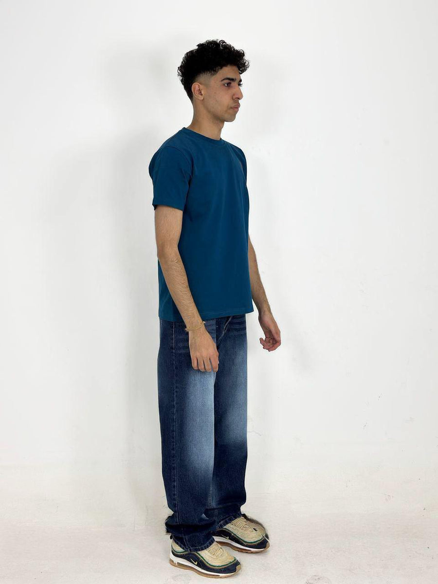 Classic Blue Straight Jeans