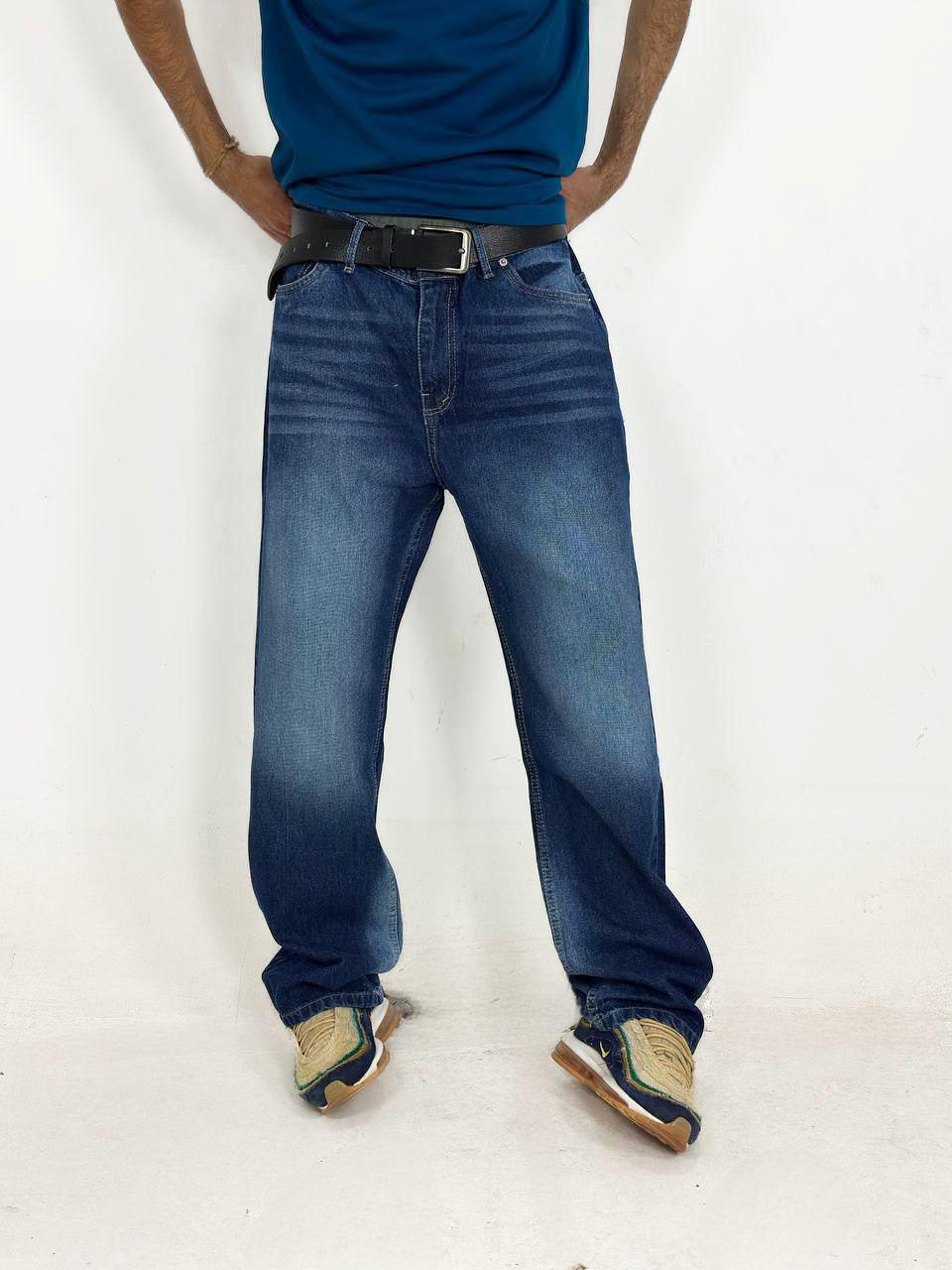 Classic Blue Straight Jeans