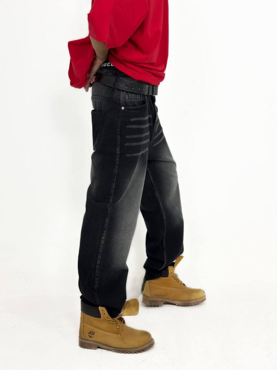 Edgy Black Distressed Jeans