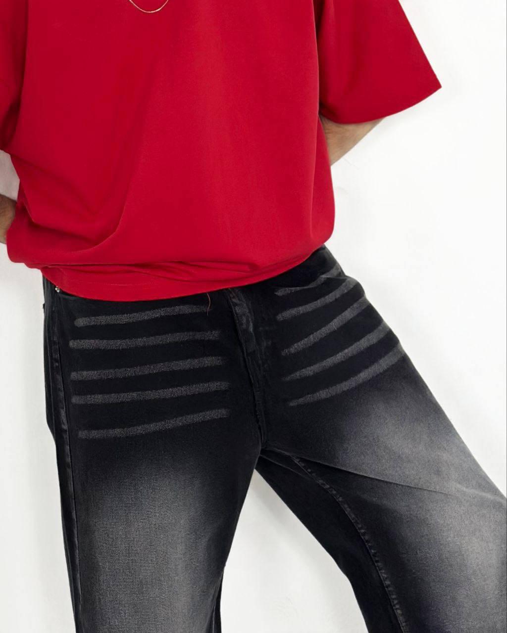 Edgy Black Distressed Jeans